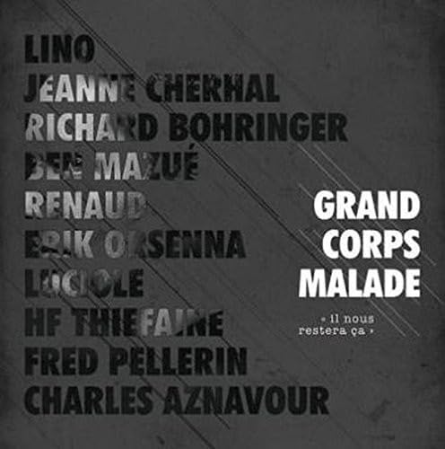 Il nous restera ça [Audio CD] Grand corps malade