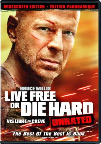 Live Free or Die Hard (Unrated Widescreen Edition) [DVD] French & English