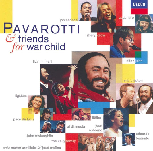 Pavarotti & Friends For War Children [Audio CD] Pavarotti & Friends; Wolfgang Amadeus Mozart and Marco Armiliato