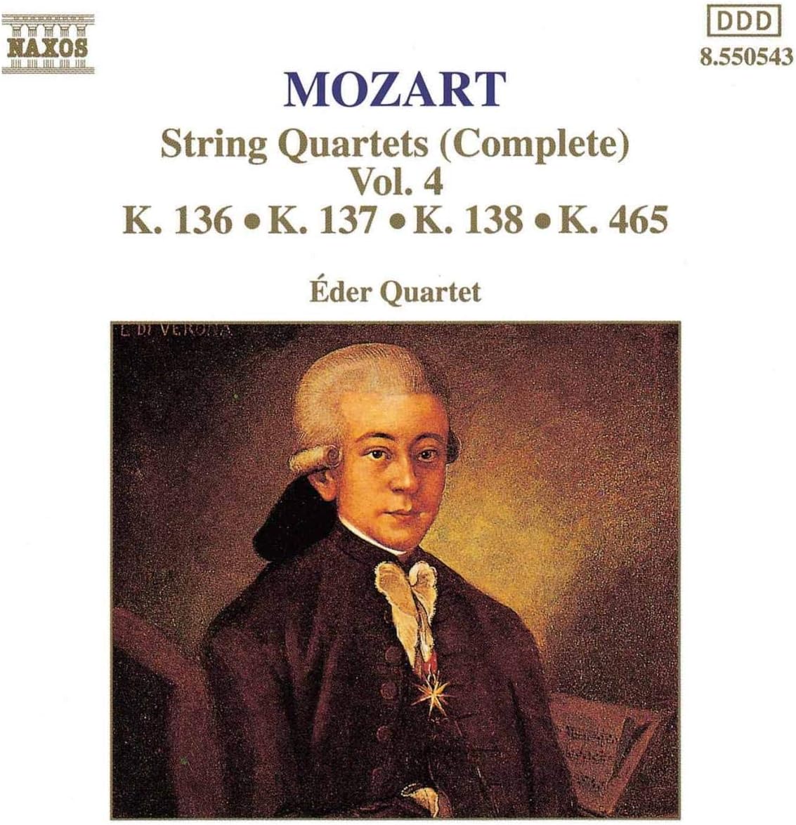 Streichquartette Vol.4 [Audio CD] MOZART,W. A.