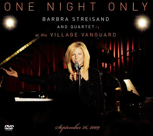 One Night Only-Barbra Streisand & Quartet at the Village Vanguard September 26,2009 (DVD/CD) [DVD]