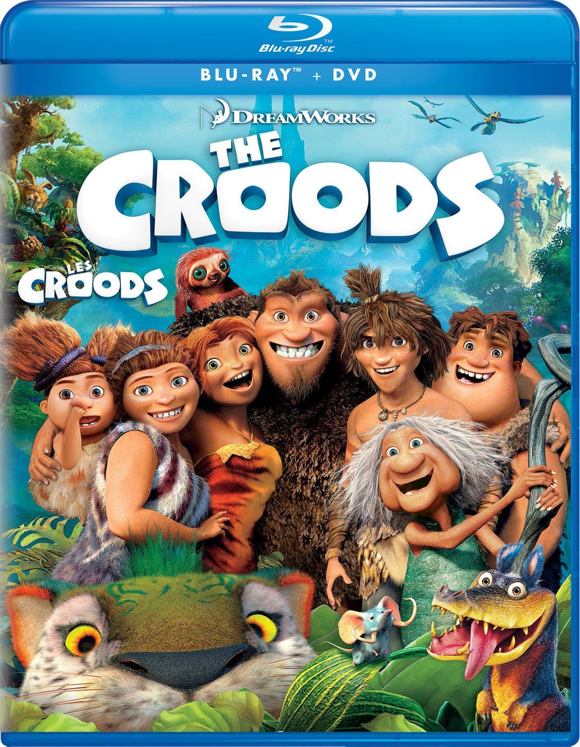 The Croods [Blu-ray + DVD + Digital Copy] (Bilingual)