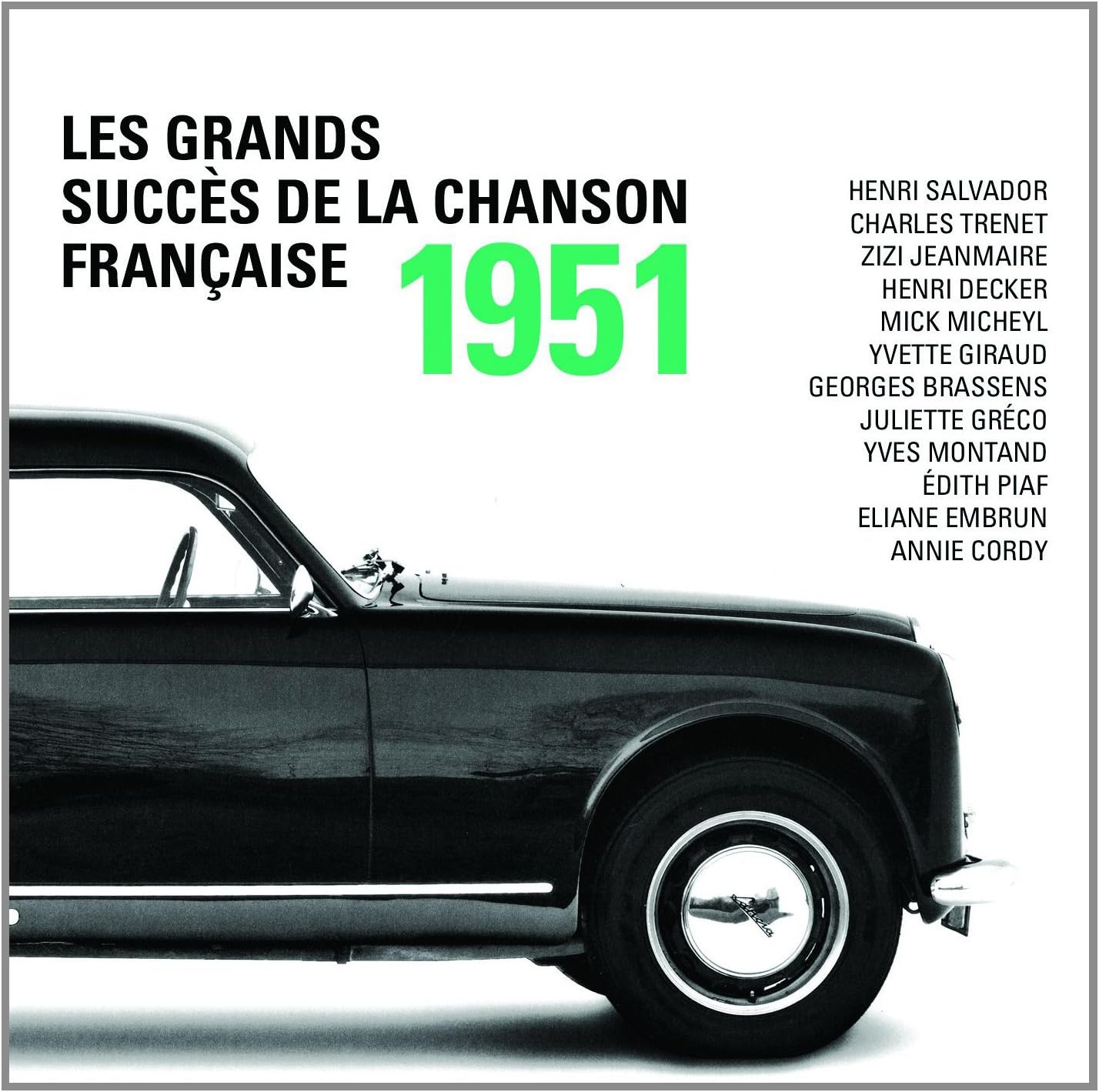 Les grands succès de la chanson française 1951 [Audio CD] Variés / Various