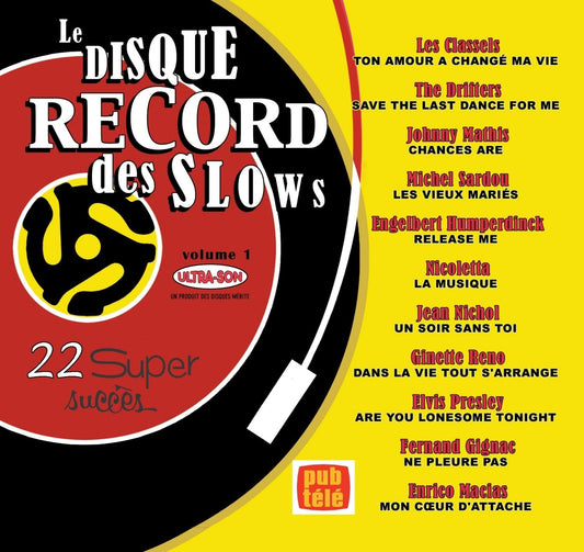 Le Disque Record Des Slows Vol.1 [Audio CD] Various Artists