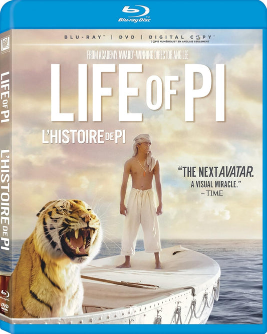 Life of Pi - L'histoire de Pi [Blu-ray + DVD + Digital Copy] (Bilingual)