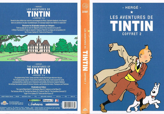 Les Aventure De TinTin / The Adventures Of TinTin // Coffret 2 / Boxset 2 / English / French [DVD]