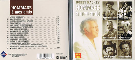 HOMMAGE A MES AMIS - BOBBY HACHEY [Audio CD]