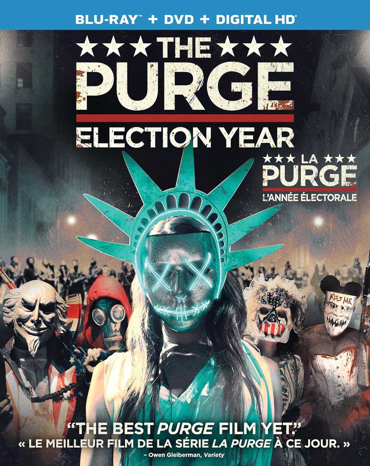 The Purge: Election Year [Blu-ray + DVD + Digital HD]