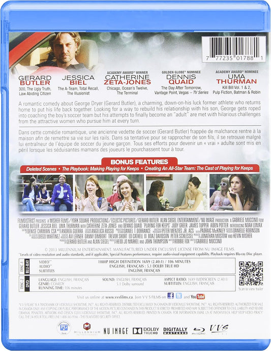 Playing for Keeps / L'Amour en Jeu (Bilingual) [Blu-ray + DVD ]