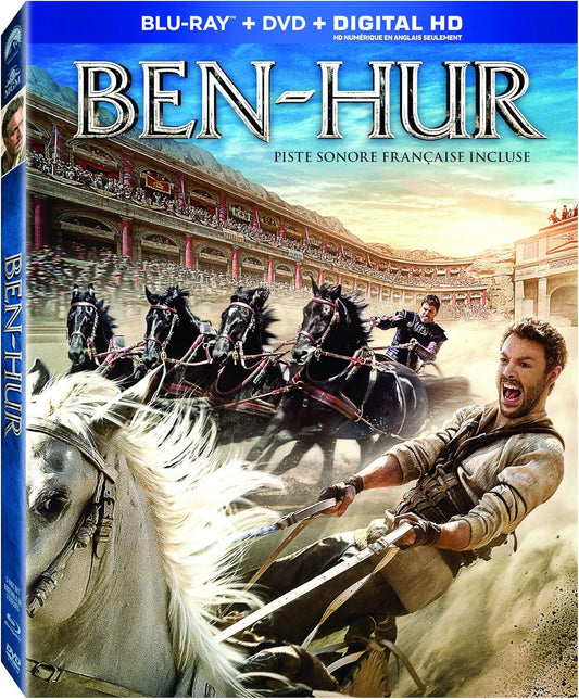 BEN-HUR [Blu-ray + DVD + Digital HD]