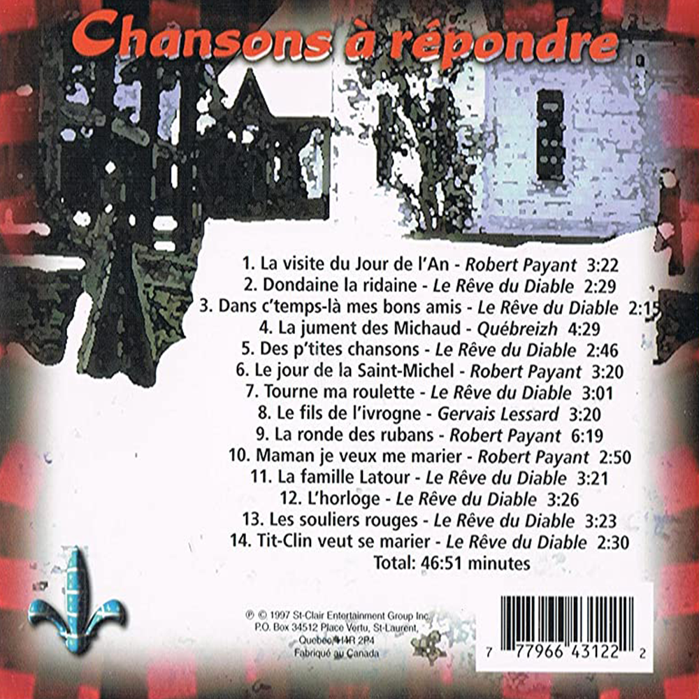 Chansons à répondre 100% [Audio CD]