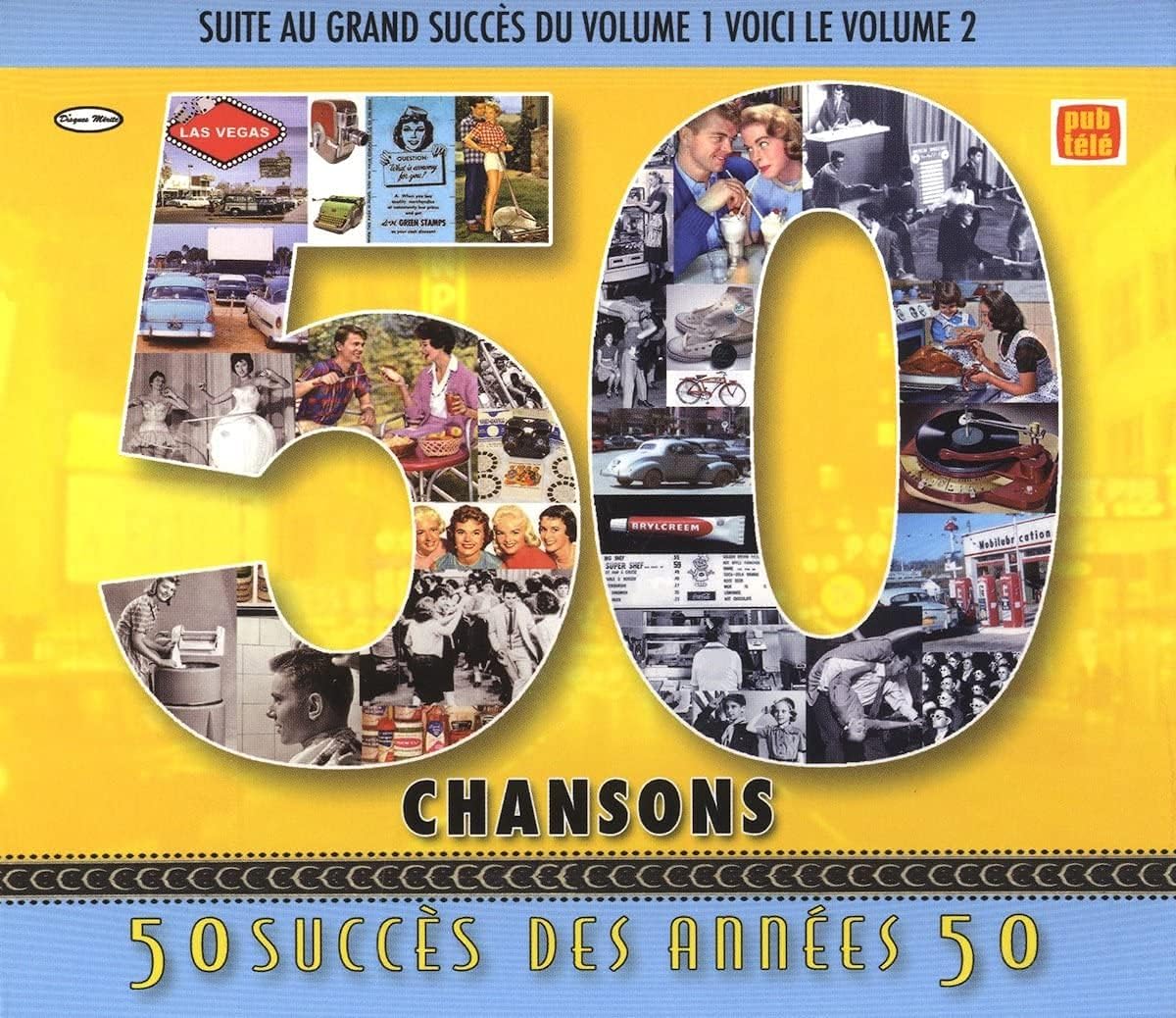 50 Chansons des Années 50, Volume 2 (incluant 2CD) [audioCD] Artistes Varies