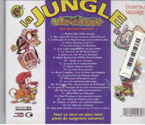 Sauvageries [Audio CD] Jungle and La Jungle