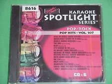 KARAOKE SPOTLIGHT - POP HITS VOL. 107 (CD+G) [Audio CD] Sound Choice