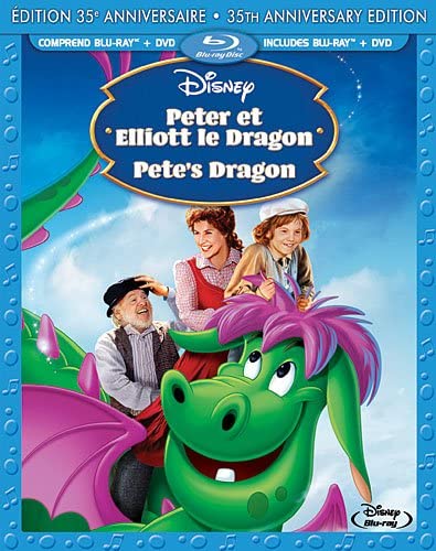 Peter Et Elliott Le Dragon: 35e Anniversaire / Pete's Dragon: 35th Anniversary Edition (Bilingue Blu-ray Combo Pack) [Blu-ray + DVD] (Bilingual)