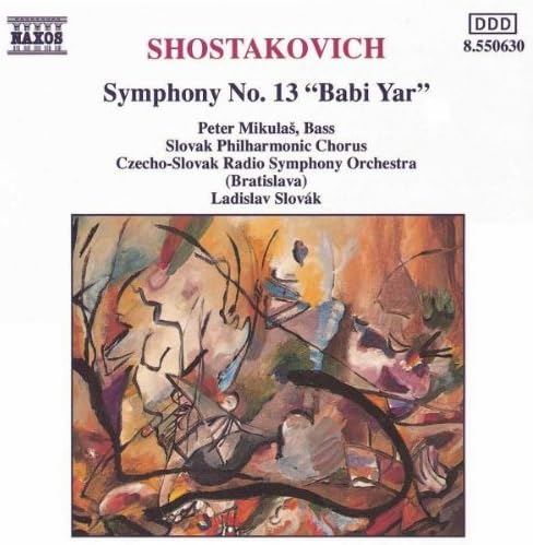 Symphony 13 by Shostakovich, D. (1994-02-15) [Audio CD]