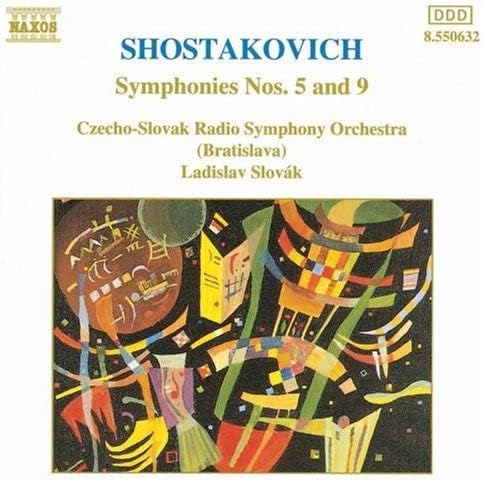 Shostakovich: Symphonies Nos. 5 & 9 [Audio CD] Slovak Radio Symphony Orchestra and Slovak, Ladislav