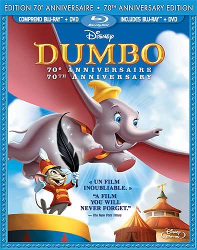 Dumbo: 70th Anniversary Edition - 2-Disc BD Bilingue Combo Pack (BD+DVD) [Blu-ray] (Bilingual) [Blu-ray]