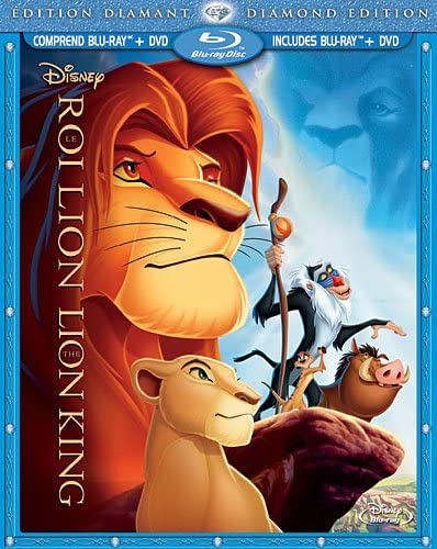 Le Roi Lion: Édition Diamant / The Lion King: Diamond Edition (Bilingual Blu-ray Combo Pack) [Blu-ray + DVD] [Blu-ray]