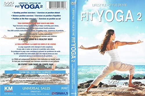 Fit Yoga 2/ Healthy Body Program/ Programme Pour Un Corps En Sante... Lifestyle - Style de Vie (English & Francais) [DVD]