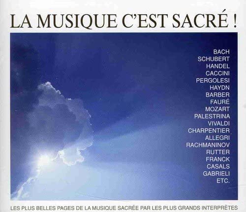 La Musique C'Est Sacre! [Audio CD] Various Artists, Vivaldi and n/d