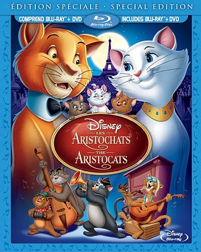 Les Aristochats: Édition Spécial / The Aristocats: Special Edition (Bilingual Blu-ray Combo Pack) [Blu-ray + DVD] (Version française)