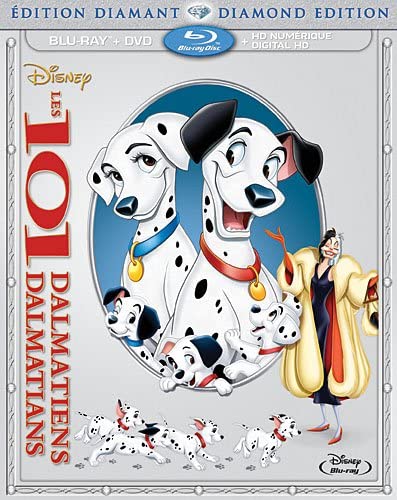 Les 101 Dalmatiens: Edition Diamant [Blu-ray + DVD + Digital Copy] (Bilingual)