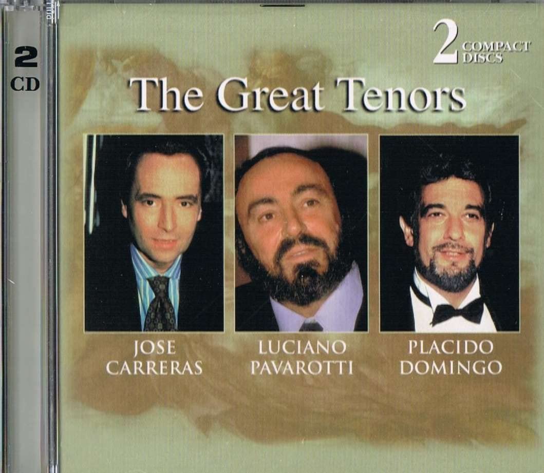 Great Tenors [Audio CD] Pavarotti, Carreras and Domingo