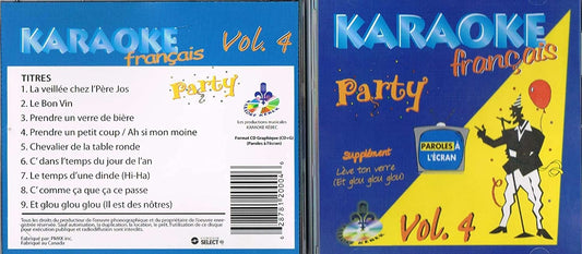 Karaoke Francais Vol. 4 [Audio CD] Various