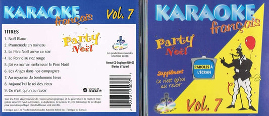 Karaoke Francais Vol. 7 [Audio CD] Various