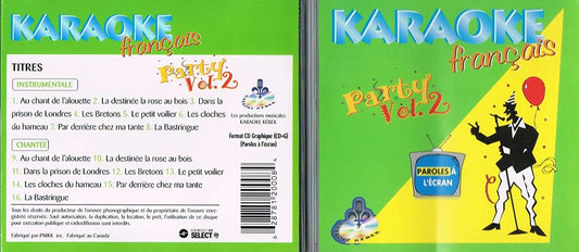 Karaoke Francais Vol. 2 [Audio CD] Various