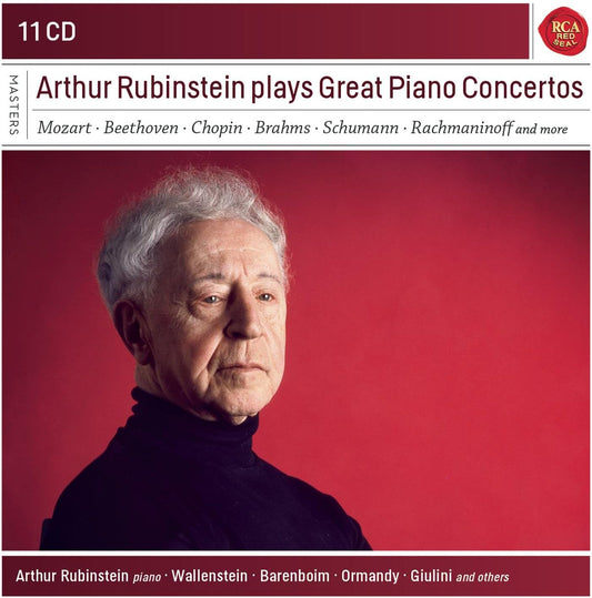 Arthur Rubinstein Plays Great Pianoc Oncertos [Audio CD] Arthur Rubinstein and Camille Saint-Saens