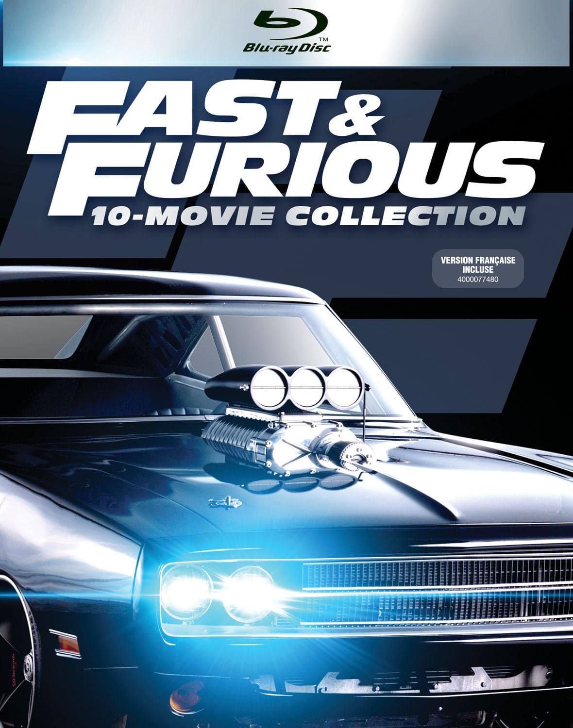 Fast & Furious 10-Movie Collection - English & French [Blu-ray]