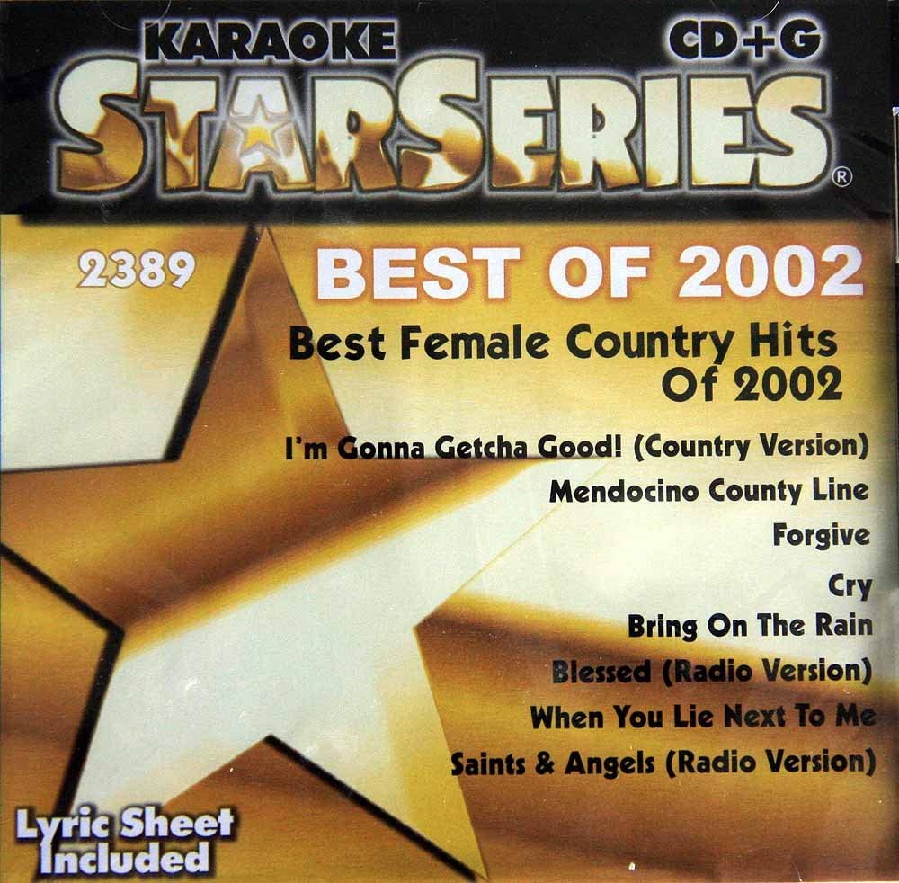 Karaoke: Best Female Country Hits of 2002 [Audio CD]