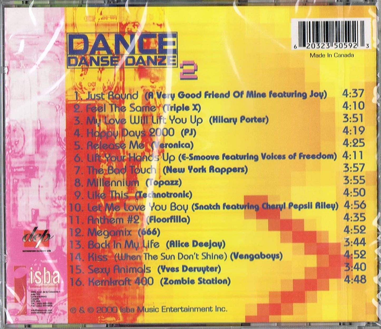 Dance Danse Danze V.2 [Audio CD] Various