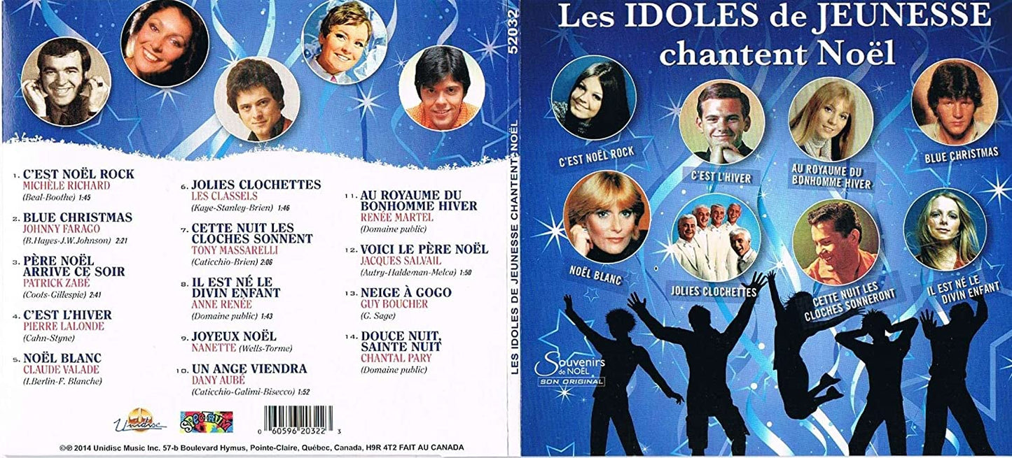 Les Idoles De Jeunesse/ Chantent Noel [Audio CD] Les Idoles De Jeunesse