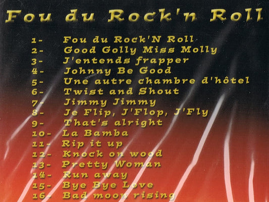 FOU DU ROCK'N ROLL - 16 Grands Succès Rétro [Audio CD] Fou du Rock'n Roll