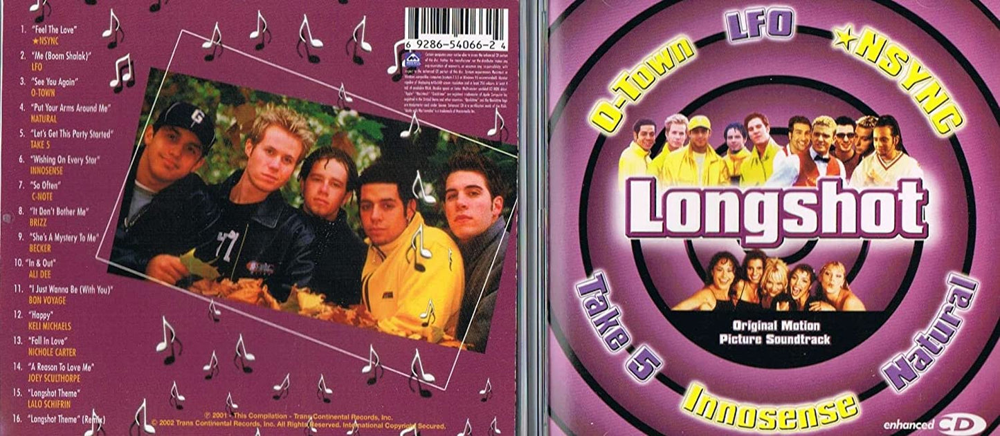 Longshot (Original Motion Picture Soundtrack) [Audio CD] NSYNC/ LFO/ O-Town/ Natural/ Take 5/ Innosense/ C-Note/ Brizz/ Becker/ Ali Dee/ Bon Voyage/ Keli Michaels/ Nichole Carter/ Joey Sculthorpe/ Lalo Schifrin/