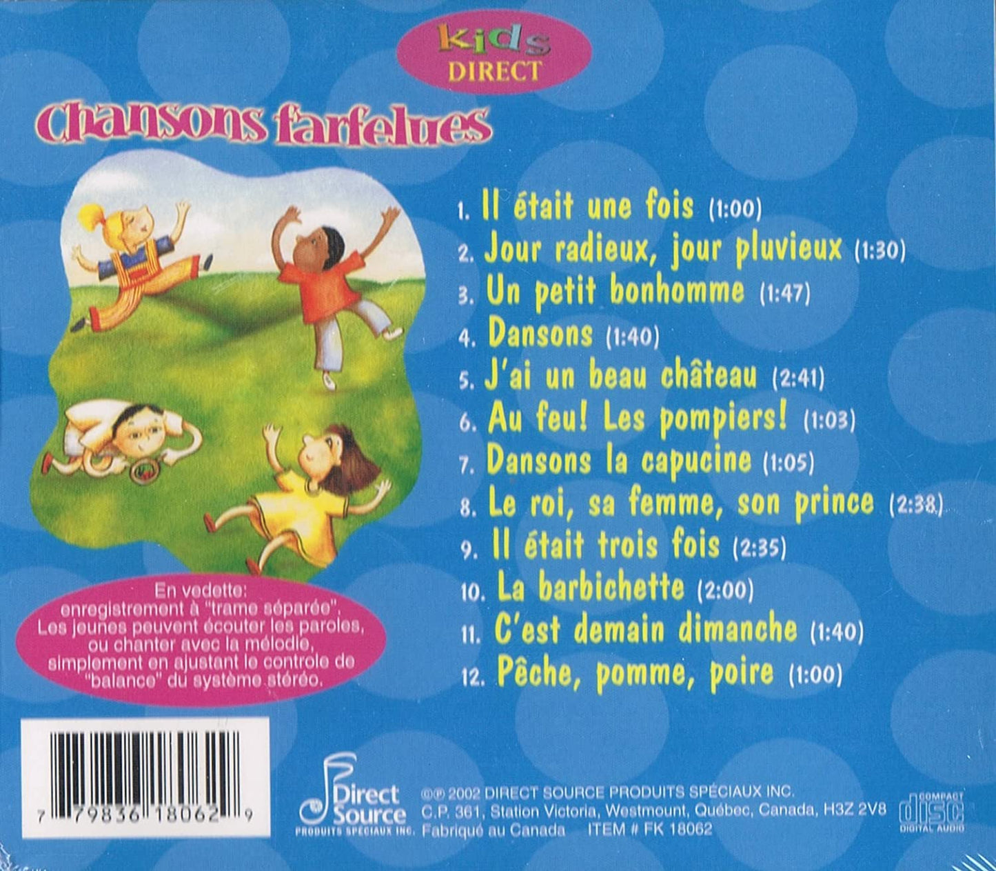 Chansons Farelues [Audio CD] Varies