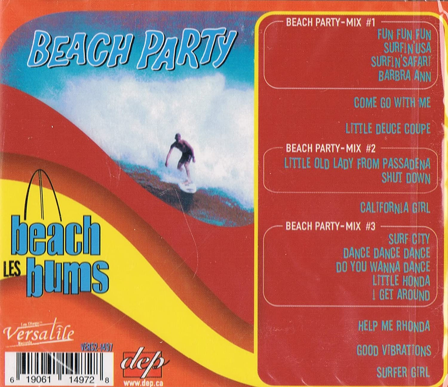 Beach Party Hommage Aux Beach [Audio CD] Beach Bums