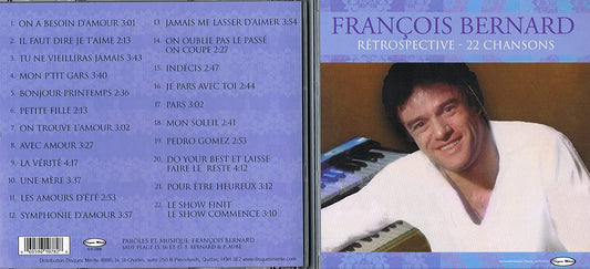 Retrospective2 Chansons [Audio CD] francois bernard and Bernard/ Francois