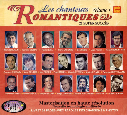 Chanteurs Romantiques/ Vol.1 [Audio CD] Daniel Hetu/Serge Laprade/Jean Nichol