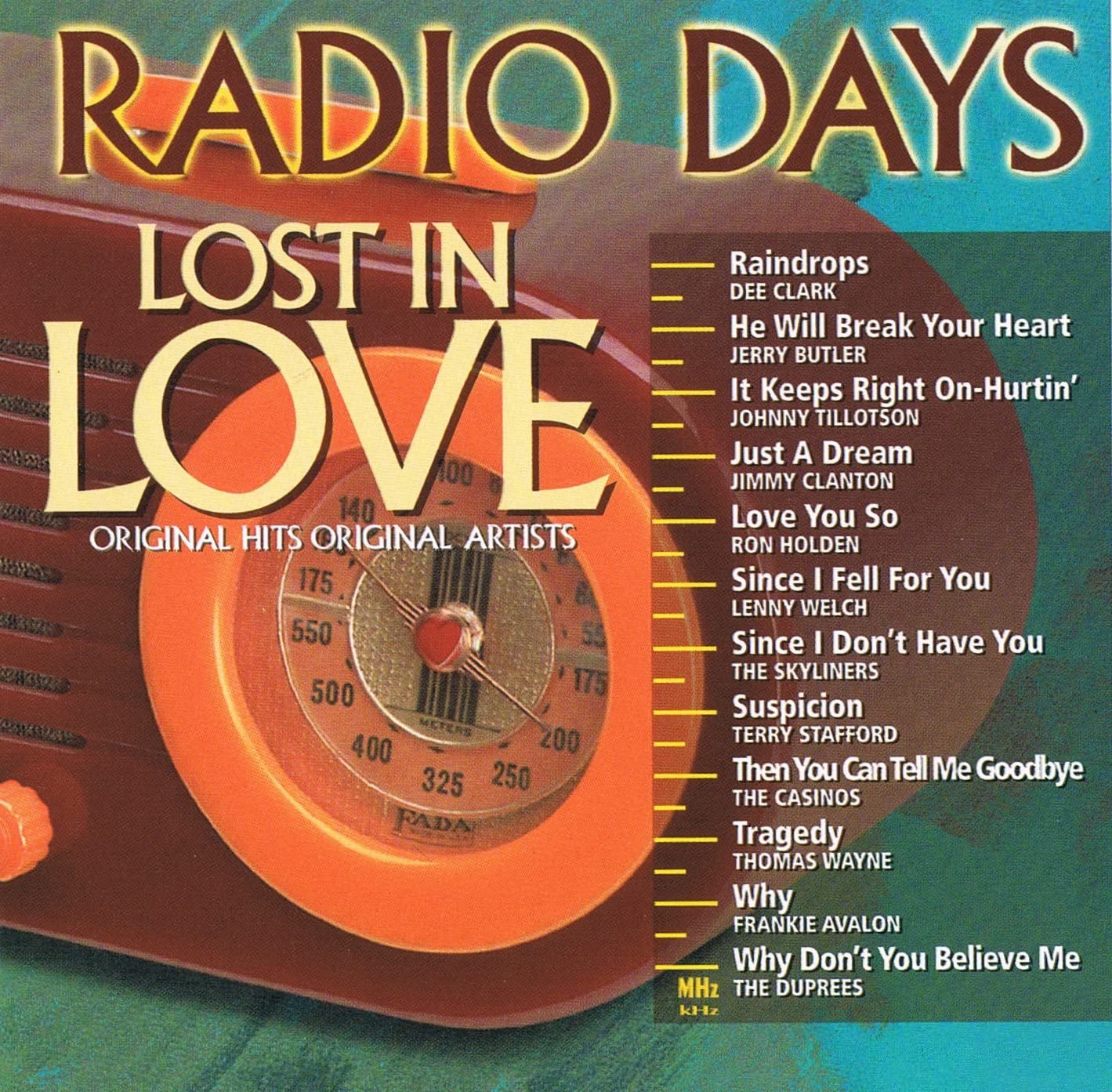 Radio Days - Lost in Love (12 Original Hits) [Audio CD] Various Artists