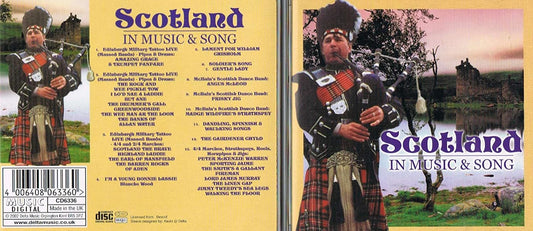 Scotland in music & song [Audio CD] Edinburgk Military Tatto/ McBain's Scottish Dance Band/