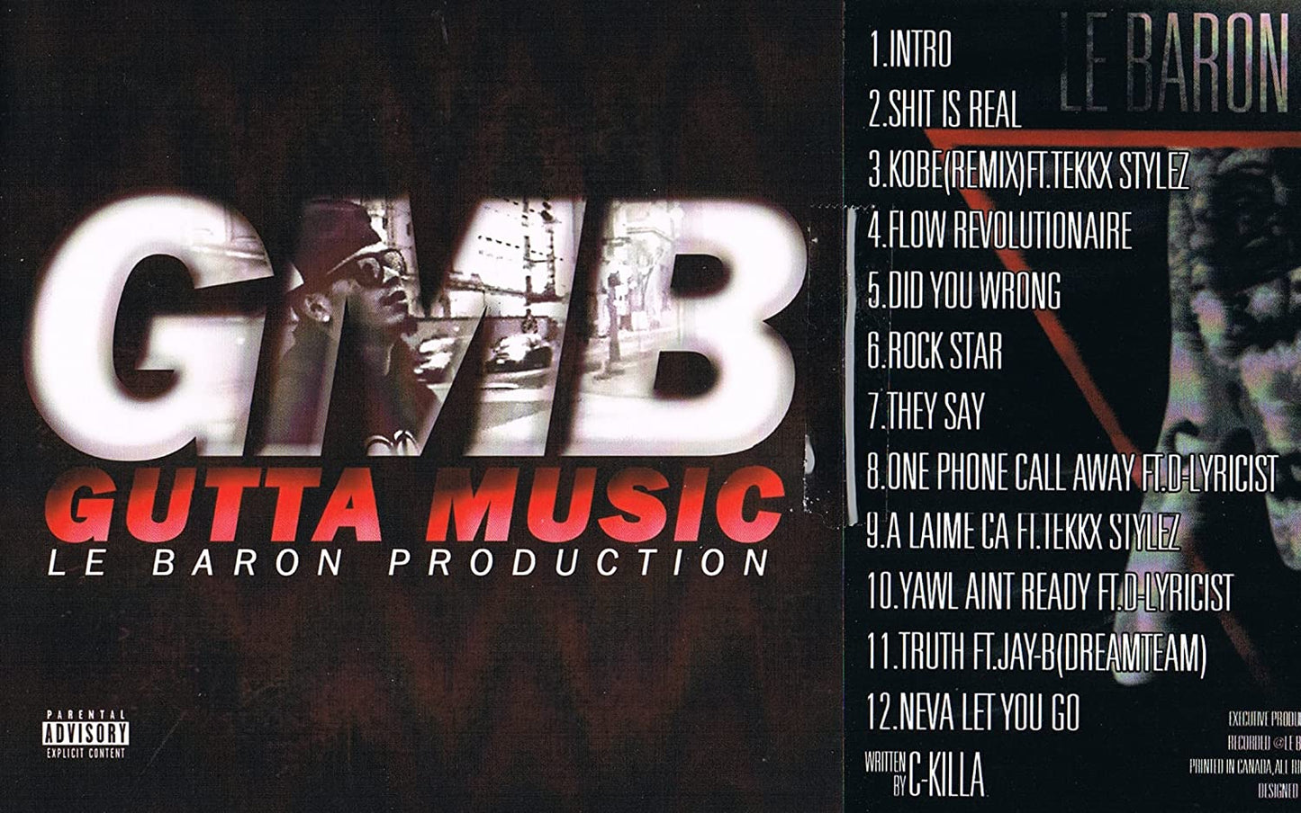 GMB Gutta Music (Le Baron Production) [Audio CD] C-Killa