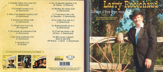 Content D Etre Avec Vous [Audio CD] Larry Robichaud