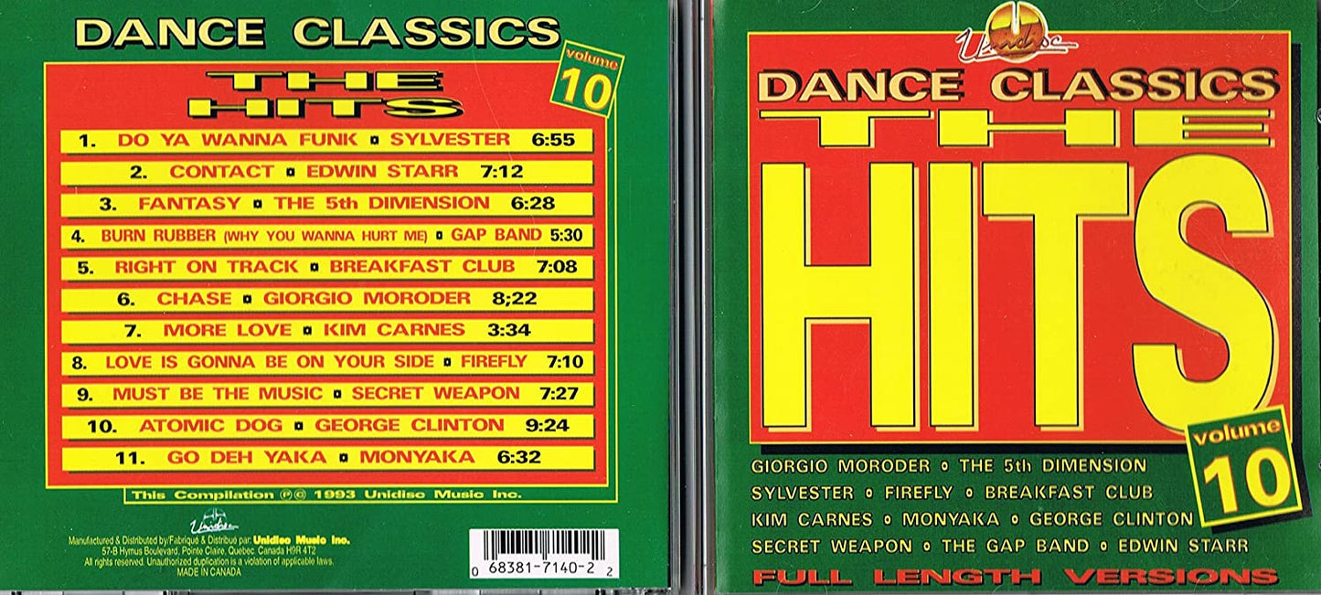 Dance Classics Hits 10 [Audio CD] Various Artists