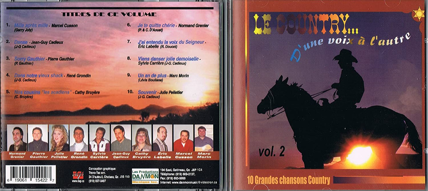 V2 Le Country D Une Voix A L A [Audio CD] Various