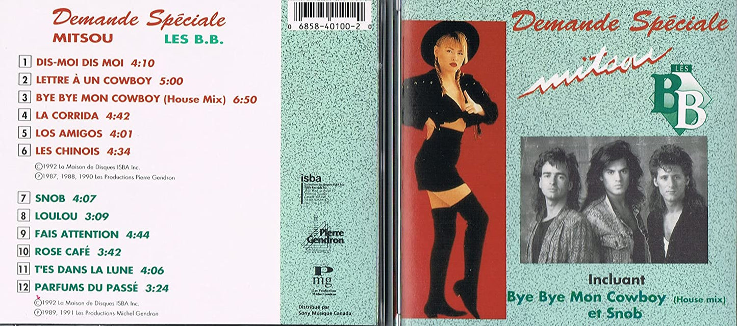 Mitsou & Les B.B. - Deamnde Speciale (Isba - Premiere Edition 1992) [Audio CD] Mitsou & Les B.B.