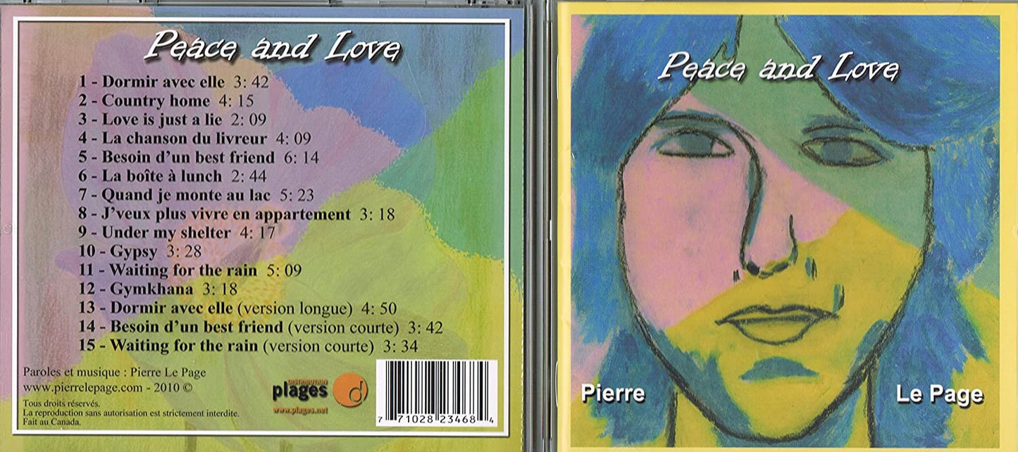 Peace And Love (Frn) [Audio CD] Lepage/ Pierre